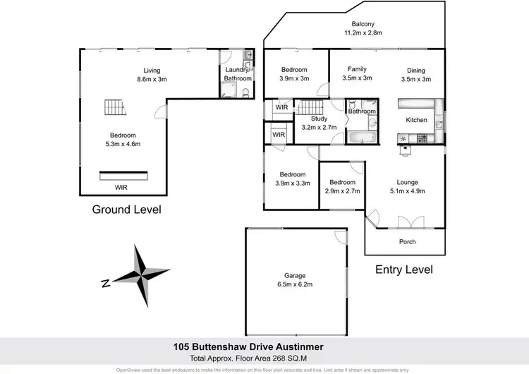 Floorplan of Homely house listing, 105 Buttenshaw Drive, Austinmer NSW 2515