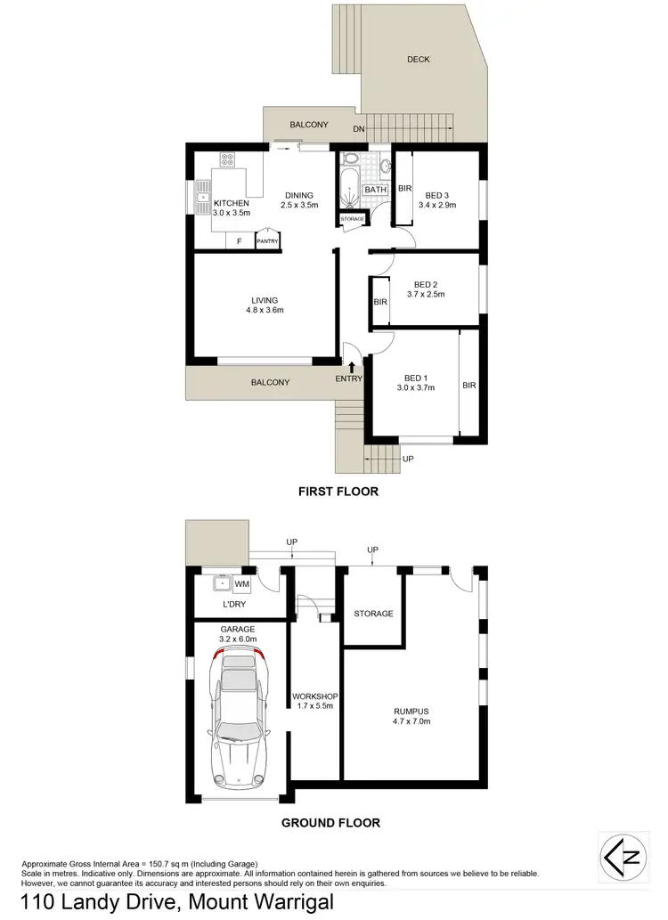 Floorplan of Homely house listing, 110 Landy Drive, Mount Warrigal NSW 2528