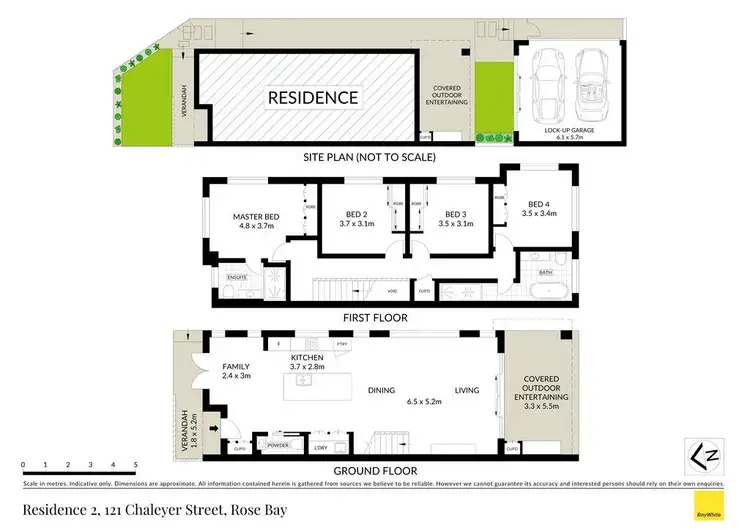 Floorplan of Homely house listing, Residence 2/121 Chaleyer Street, Rose Bay NSW 2029