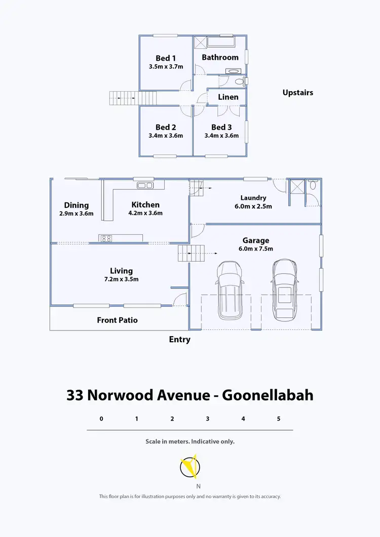 Floorplan of Homely house listing, 33 Norwood Avenue, Goonellabah NSW 2480