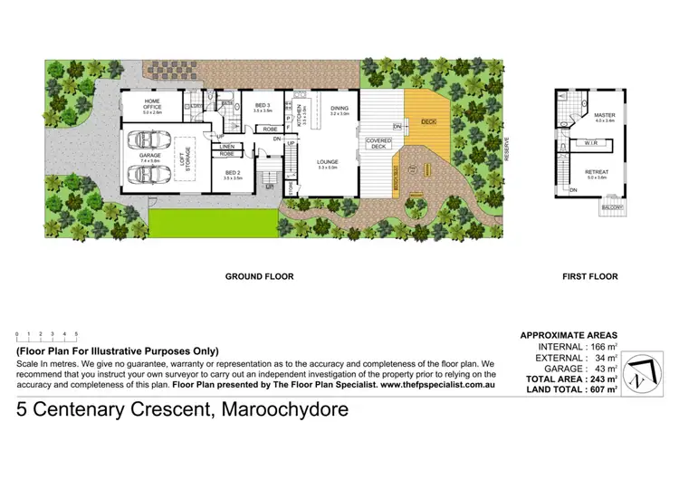 Floorplan of Homely house listing, 5 Centenary Crescent, Maroochydore QLD 4558