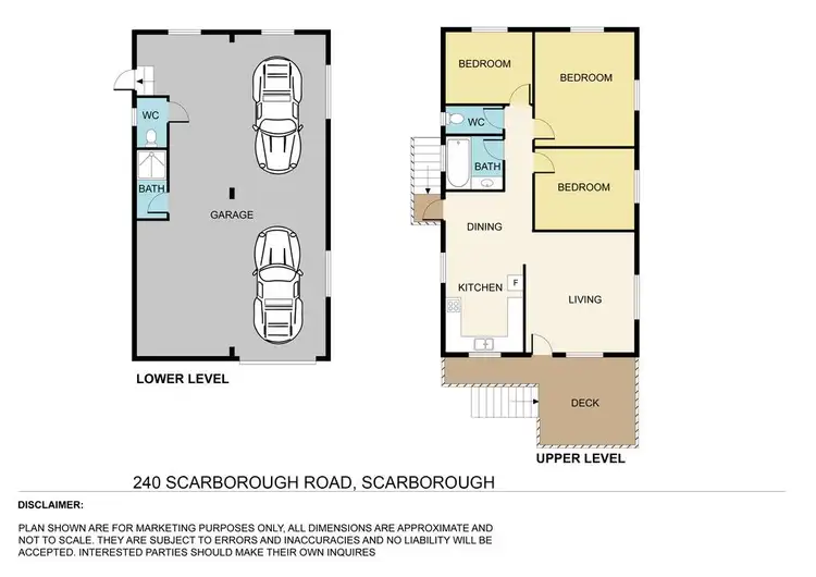 Floorplan of Homely house listing, 240 Scarborough Road, Scarborough QLD 4020