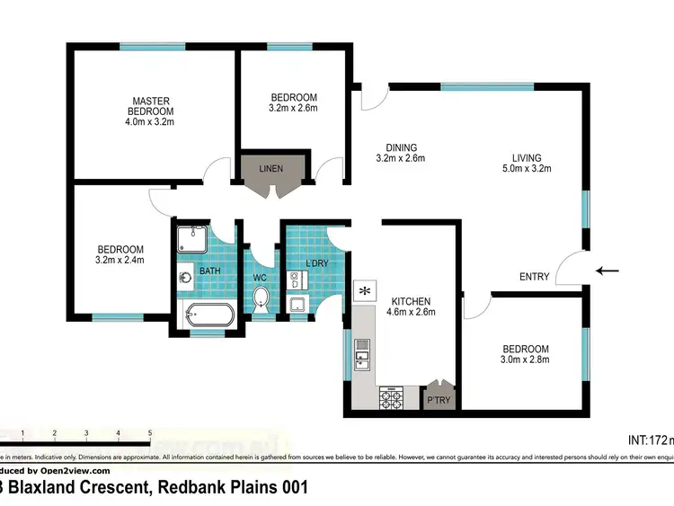 Floorplan of Homely house listing, 53 Blaxland Crescent, Redbank Plains QLD 4301