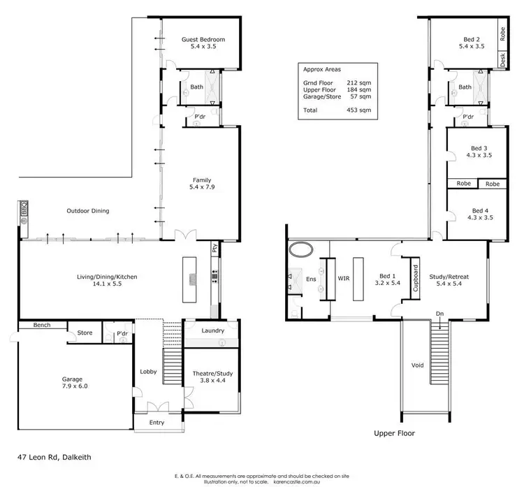 Floorplan of Homely house listing, 47 Leon Road, Dalkeith WA 6009