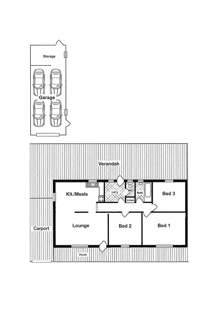 Floorplan of Homely house listing, 25 John Rice Avenue, Elizabeth Vale SA 5112