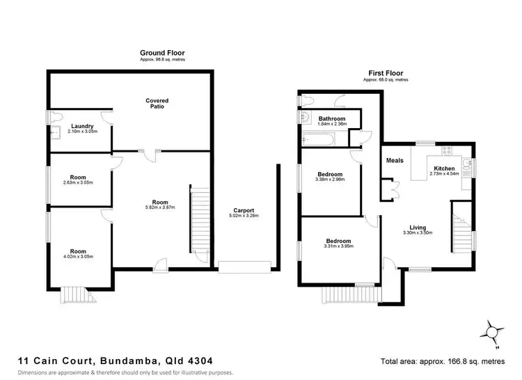 Floorplan of Homely house listing, 11 Cain Court, Bundamba QLD 4304