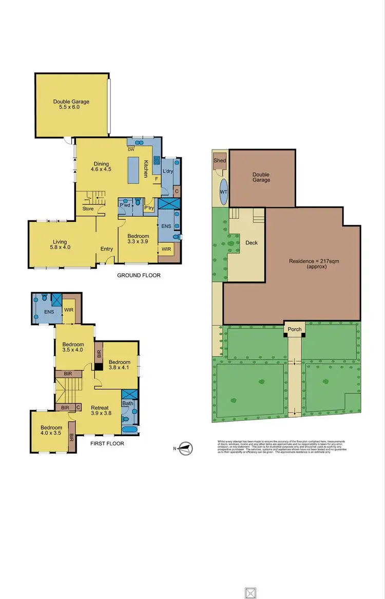 Floorplan of Homely townhouse listing, 1/83 Percy Street, Mitcham VIC 3132