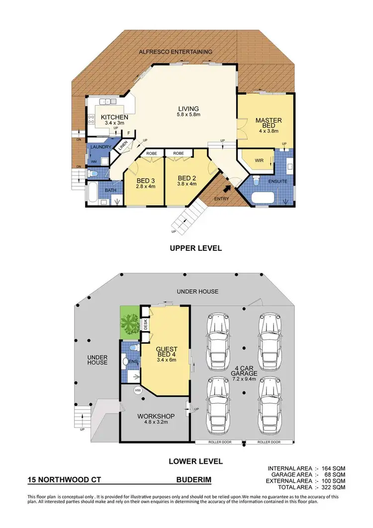 Floorplan of Homely house listing, 15 Northwood Court, Buderim QLD 4556