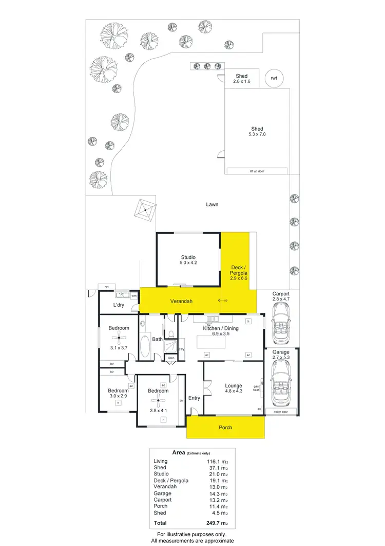 Floorplan of Homely house listing, 23 Tobruk Avenue, St Marys SA 5042