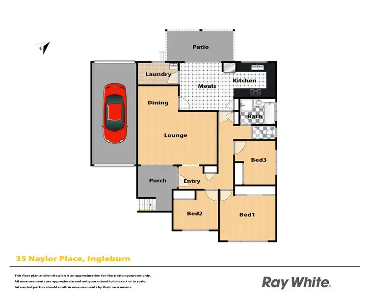 Floorplan of Homely house listing, Address available on request