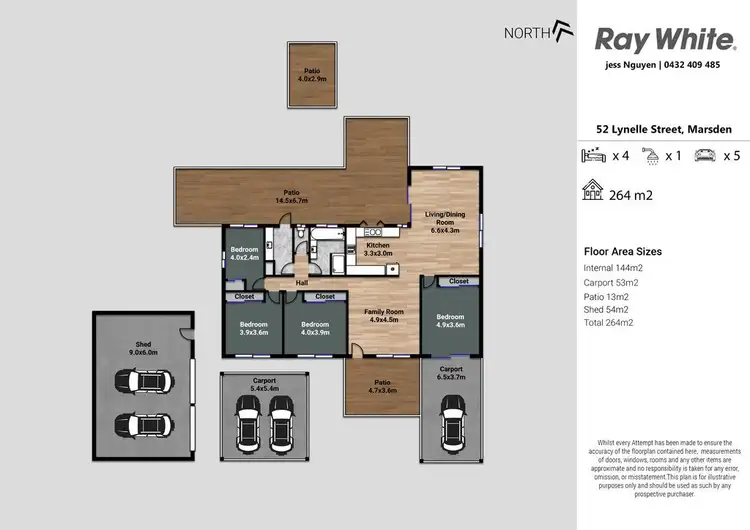 Floorplan of Homely house listing, 52 Lynelle Street, Marsden QLD 4132