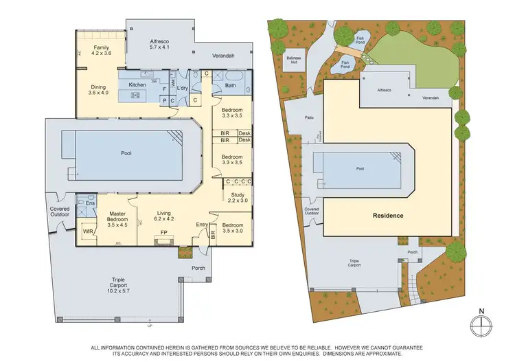 Floorplan of Homely house listing, 17 Sunset Avenue, Templestowe VIC 3106