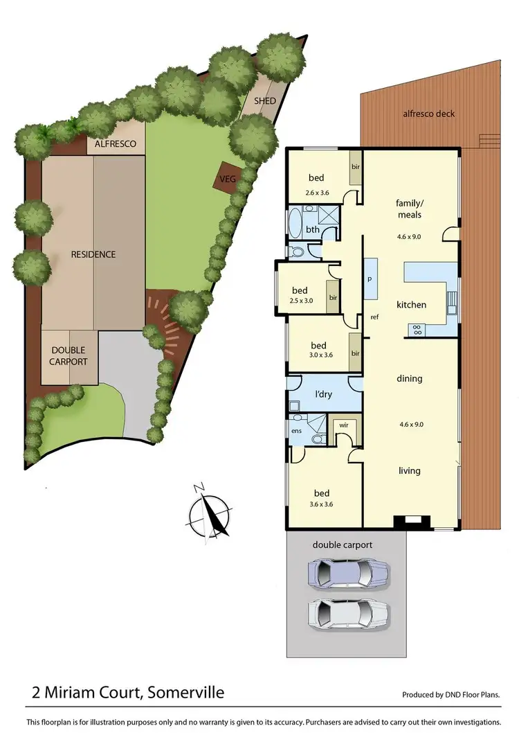 Floorplan of Homely house listing, 2 Miriam Court, Somerville VIC 3912