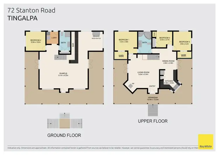 Floorplan of Homely house listing, 72 Stanton Road, Tingalpa QLD 4173