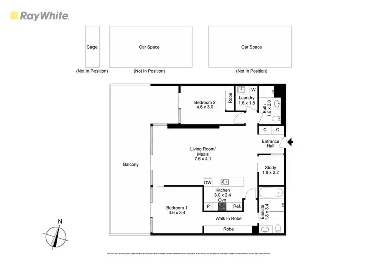 Floorplan of Homely apartment listing, 304/770A Toorak Road, Glen Iris VIC 3146