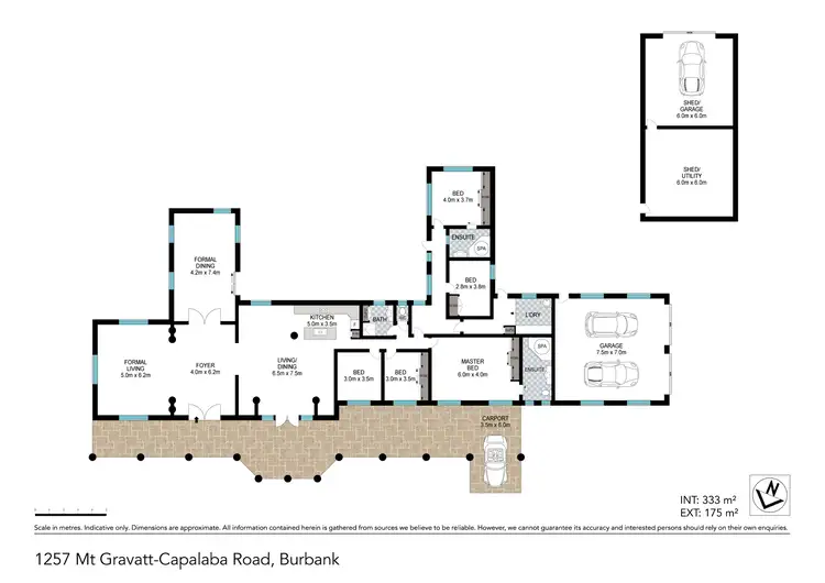 Floorplan of Homely house listing, 1257 Mount Gravatt-Capalaba Road, Burbank QLD 4156