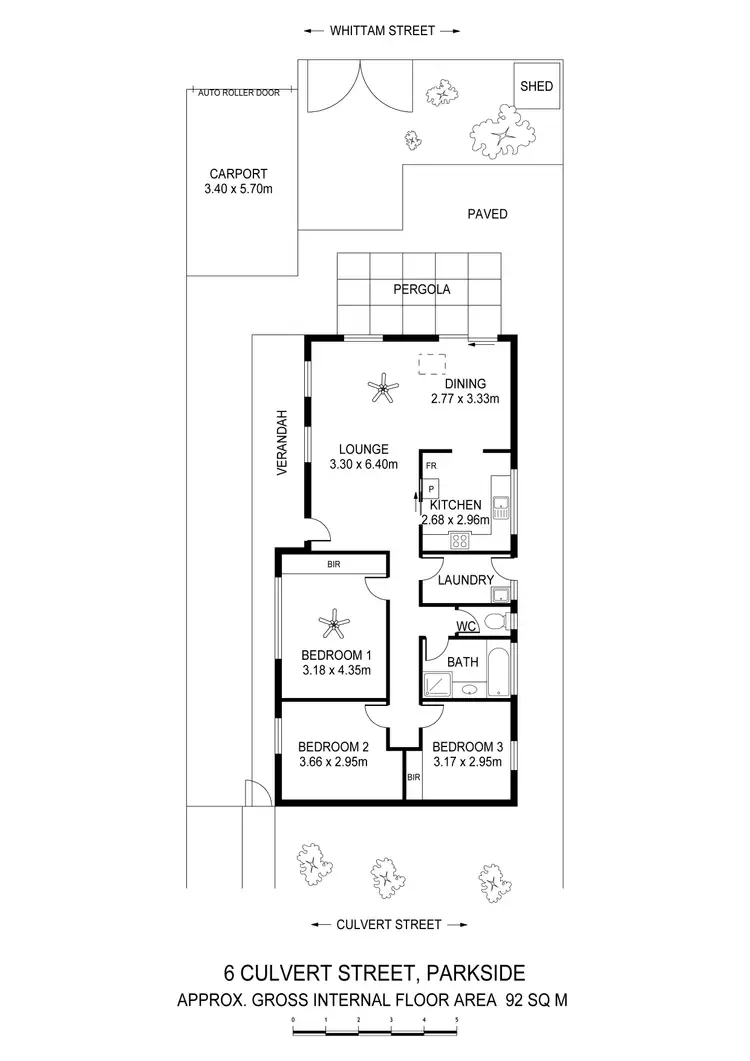 Floorplan of Homely house listing, 6 Culvert Street, Parkside SA 5063