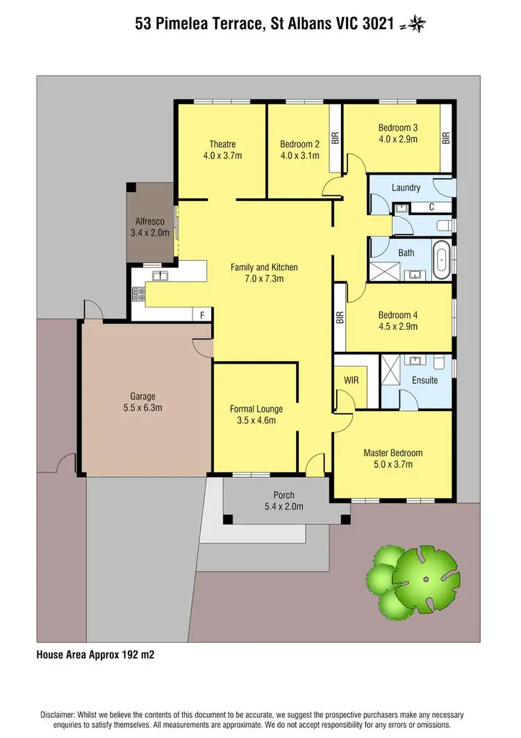 Floorplan of Homely house listing, 53 Pimelea Terrace, St Albans VIC 3021
