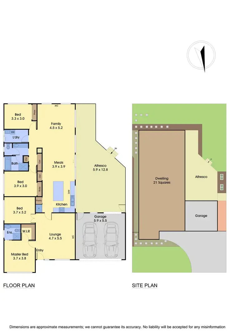 Floorplan of Homely house listing, 7 Greg Court, Narre Warren VIC 3805