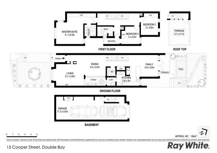 Floorplan of Homely house listing, 15 Cooper Street, Double Bay NSW 2028