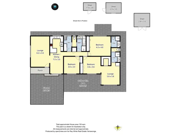 Floorplan of Homely house listing, 4 Nyncoola Court, Mulwala NSW 2647