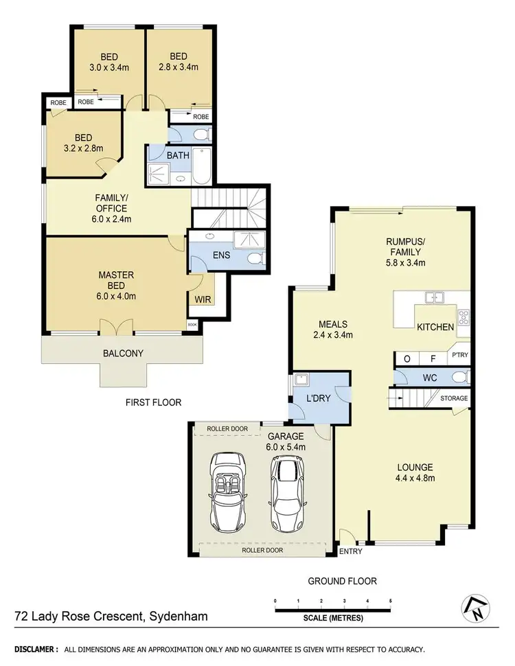 Floorplan of Homely house listing, 72 Lady Rose Crescent, Sydenham VIC 3037