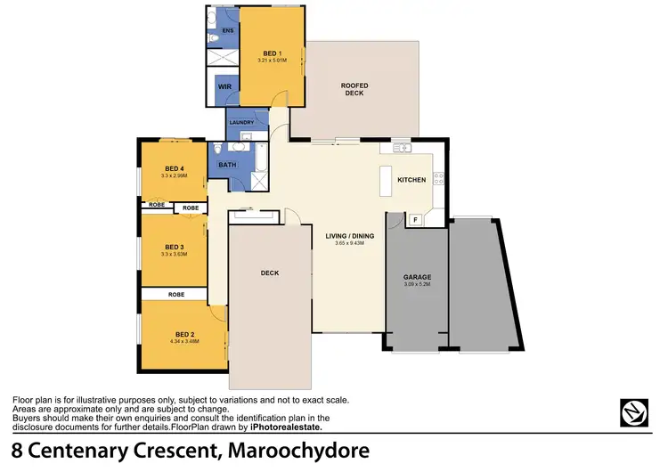 Floorplan of Homely house listing, 8 Centenary Crescent, Maroochydore QLD 4558
