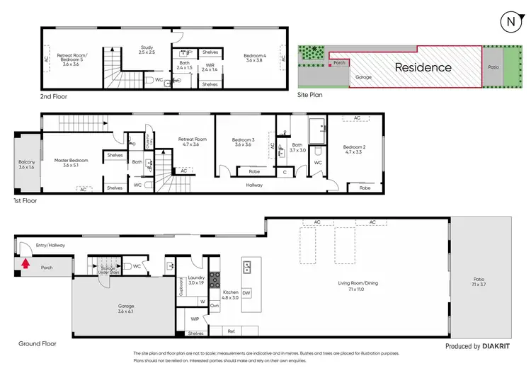Floorplan of Homely house listing, 48B Wood Street, Preston VIC 3072