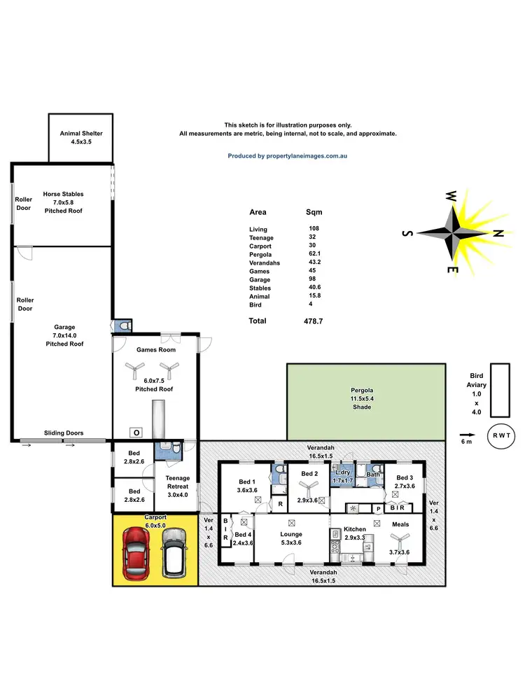 Floorplan of Homely house listing, 45 Aunger Road, Lewiston SA 5501