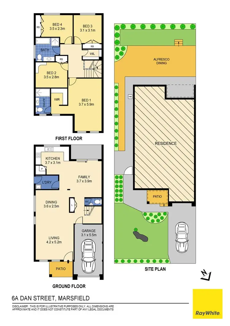 Floorplan of Homely other listing, 6A Dan Street, Marsfield NSW 2122