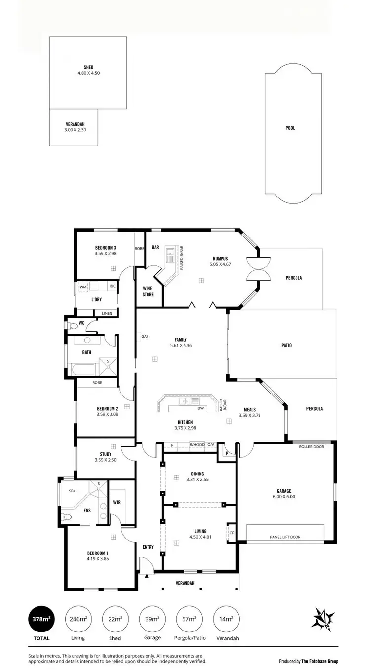 Floorplan of Homely house listing, 40 Ralston Street, Largs Bay SA 5016