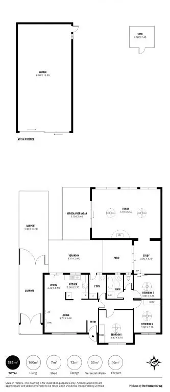 Floorplan of Homely house listing, 64 Natalie Avenue, Salisbury SA 5108