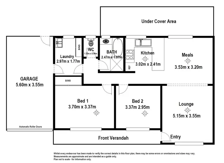 Floorplan of Homely house listing, 2/34A Myall Avenue, Murray Bridge SA 5253