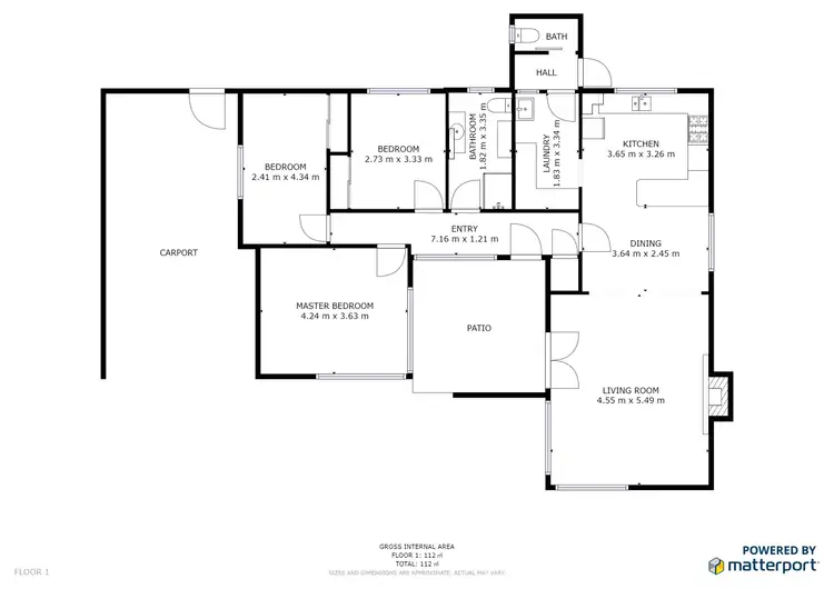Floorplan of Homely house listing, 31 Bruton Grove, Swan Hill VIC 3585