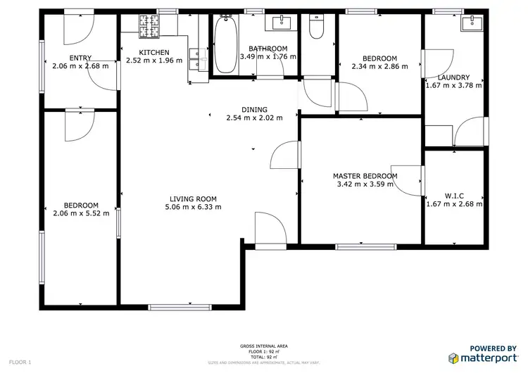 Floorplan of Homely house listing, 20 School Hill Road, Nyah VIC 3594
