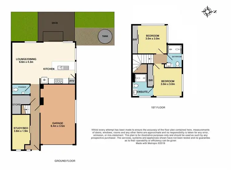Floorplan of Homely house listing, 3/8 Hillview Avenue, Rowville VIC 3178