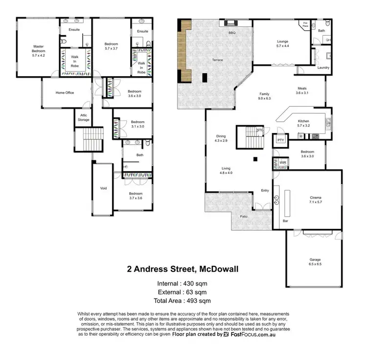 Floorplan of Homely house listing, 2 Andress Street, Mcdowall QLD 4053