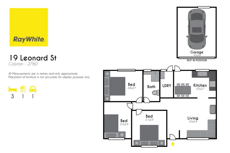 Floorplan of Homely house listing, 19 Leonard Street, Colyton NSW 2760