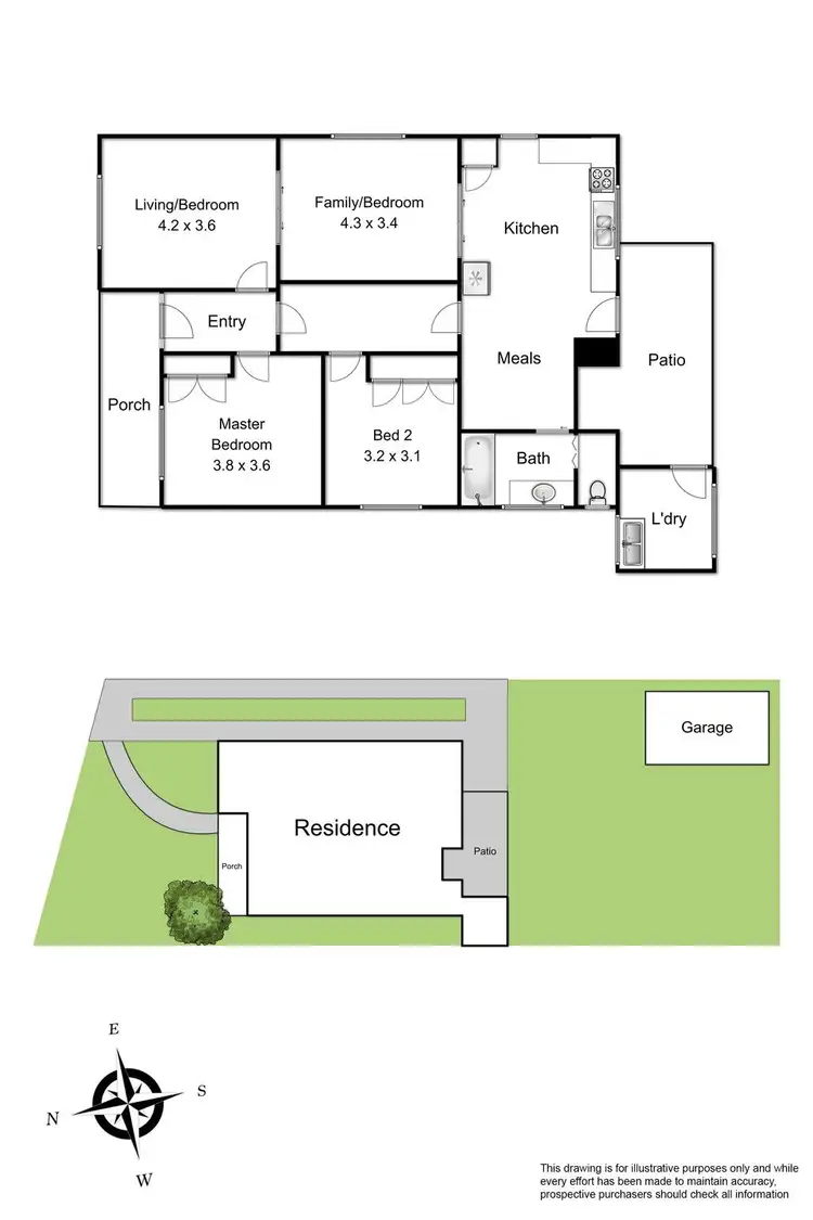 Floorplan of Homely house listing, 22 Rosstown Road, Carnegie VIC 3163