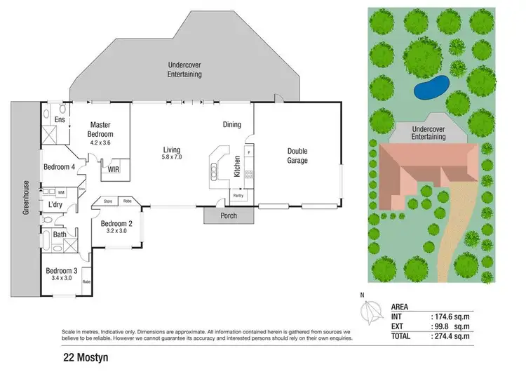 Floorplan of Homely house listing, 22 Mostyn Crescent, Bushland Beach QLD 4818