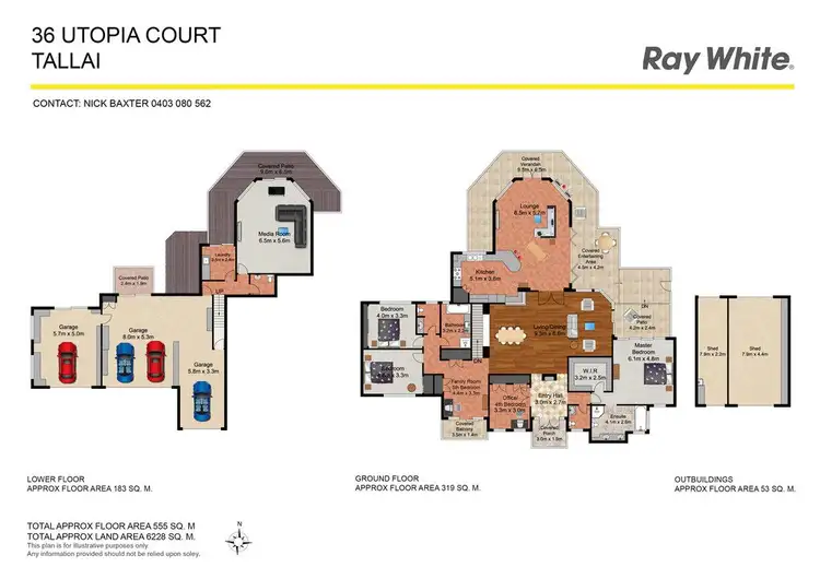 Floorplan of Homely house listing, 36 Utopia Court, Tallai QLD 4213