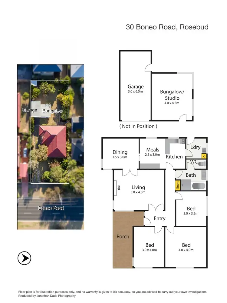 Floorplan of Homely house listing, 30 Boneo Road, Rosebud VIC 3939