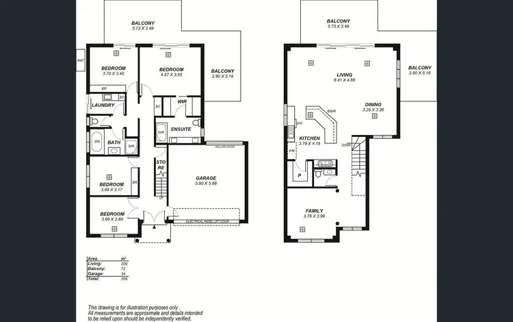 Floorplan of Homely house listing, 19A Centre Way, Belair SA 5052