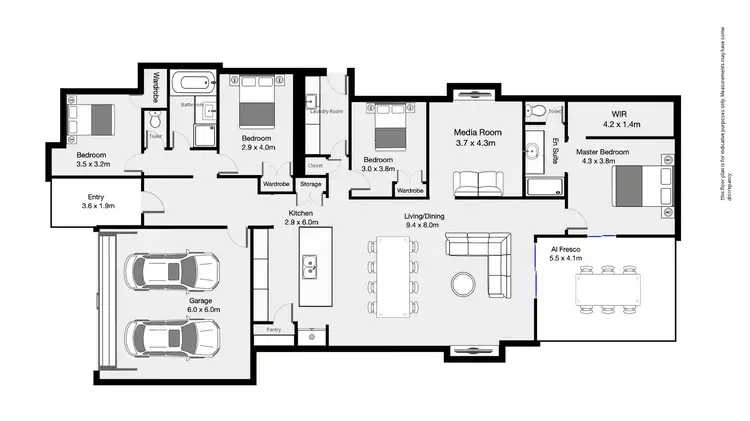Floorplan of Homely house listing, 6 Splitters Row, Cooranbong NSW 2265