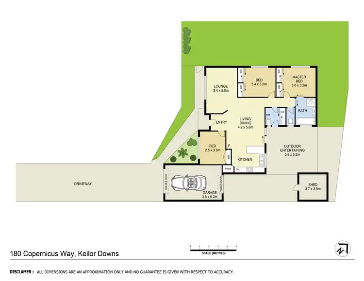 Floorplan of Homely house listing, 2/180 Copernicus Way, Keilor Downs VIC 3038