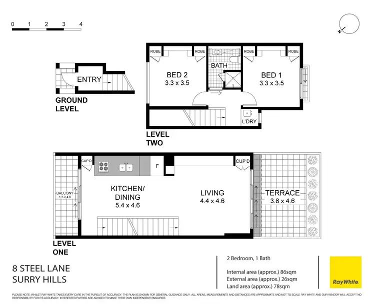 Floorplan of Homely house listing, 8 Steel Lane, Surry Hills NSW 2010