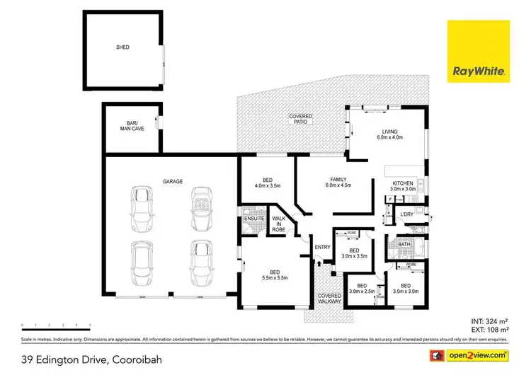 Floorplan of Homely house listing, 39 Edington Drive, Cooroibah QLD 4565