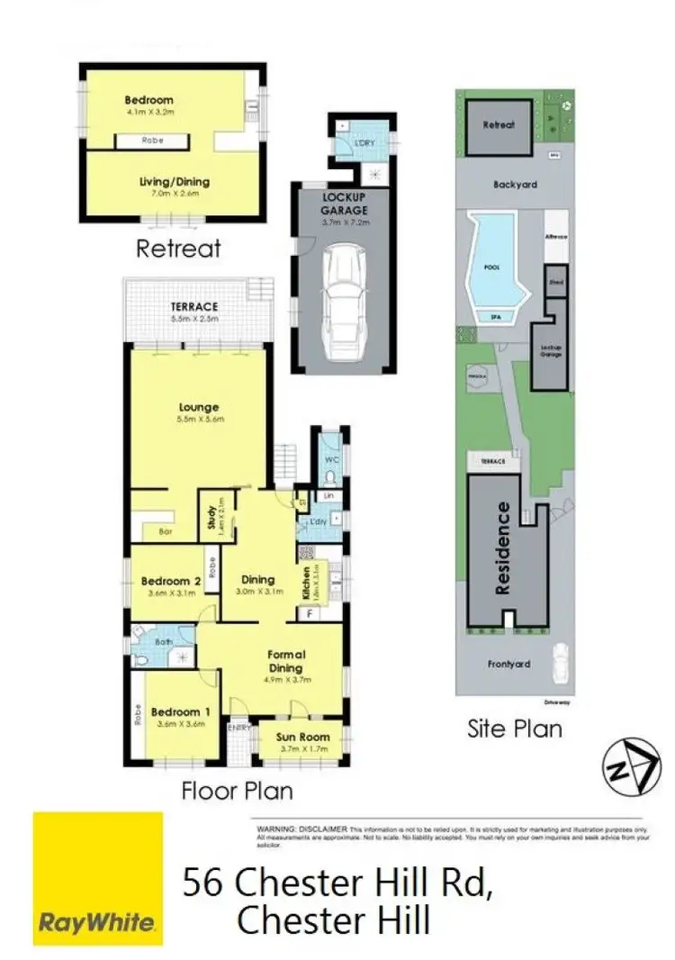 Floorplan of Homely house listing, 56 Chester Hill Road, Chester Hill NSW 2162
