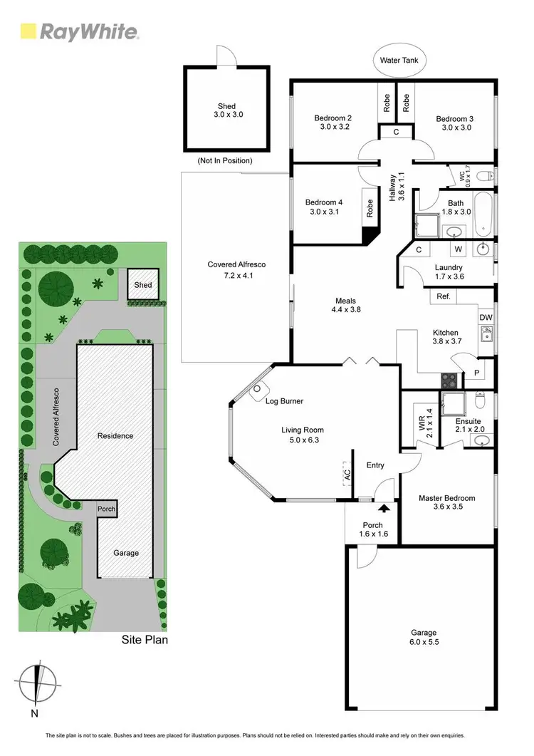 Floorplan of Homely house listing, 43 Mount Arthur Avenue, Rosebud VIC 3939