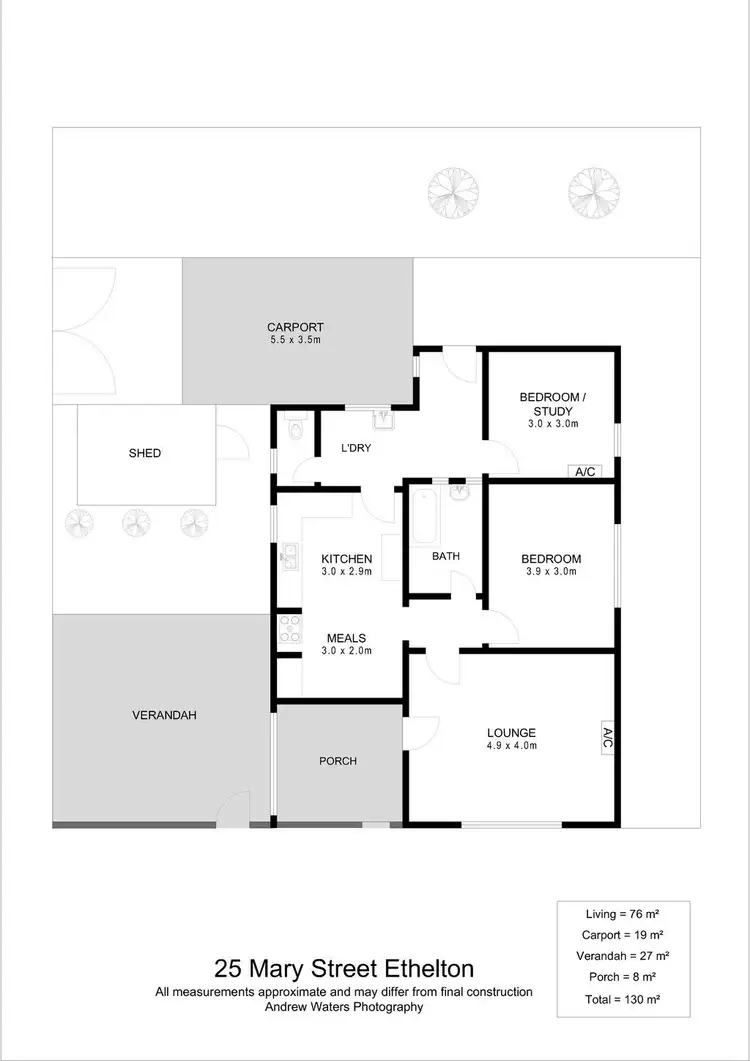 Floorplan of Homely house listing, 25 Mary Street, Ethelton SA 5015